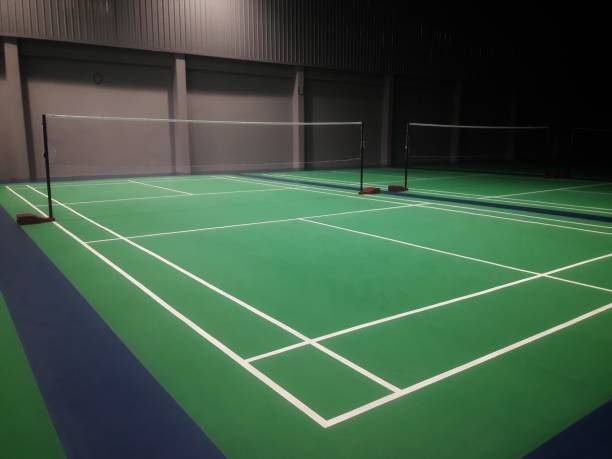 Badminton court amenity